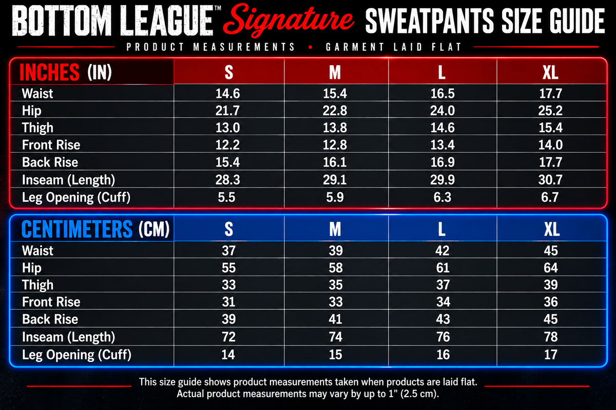 Bottom League™ Signature Heavyweight Brushed Fleece Hoodie