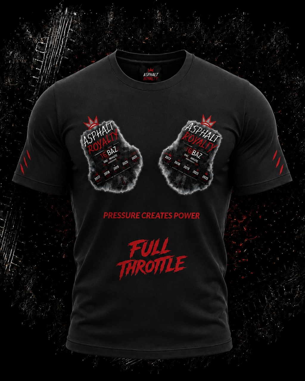 Full Throttle™ Boxy Tee | Asphalt Royalty™