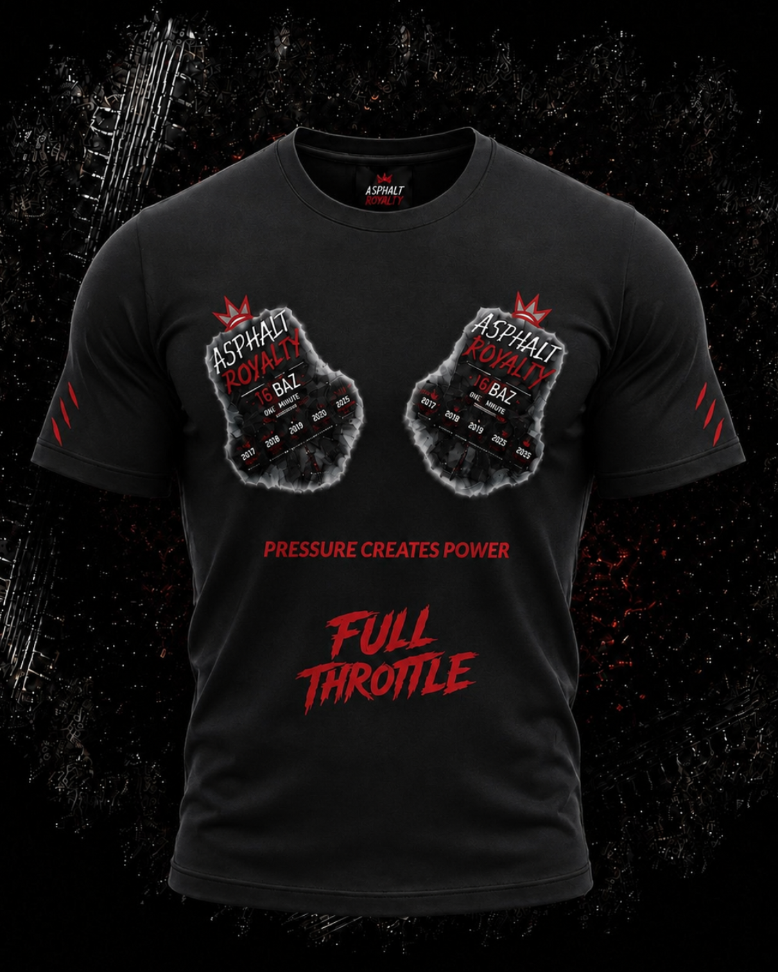 Full Throttle™ Boxy Tee | Asphalt Royalty™