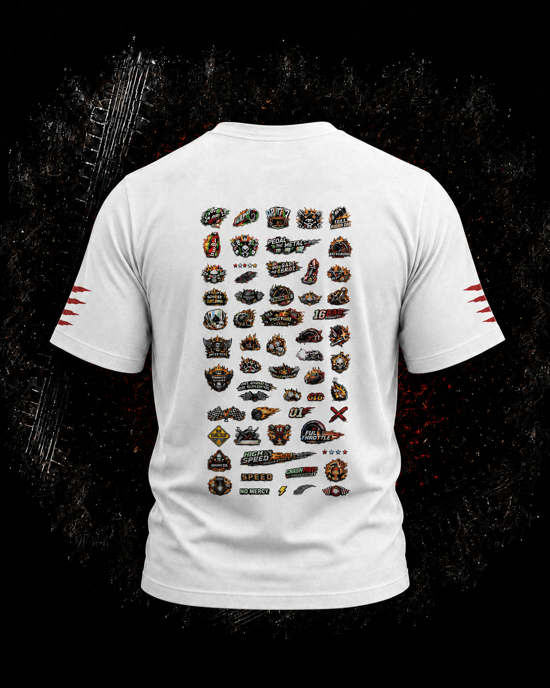 Full Throttle™ Boxy Tee | Asphalt Royalty™