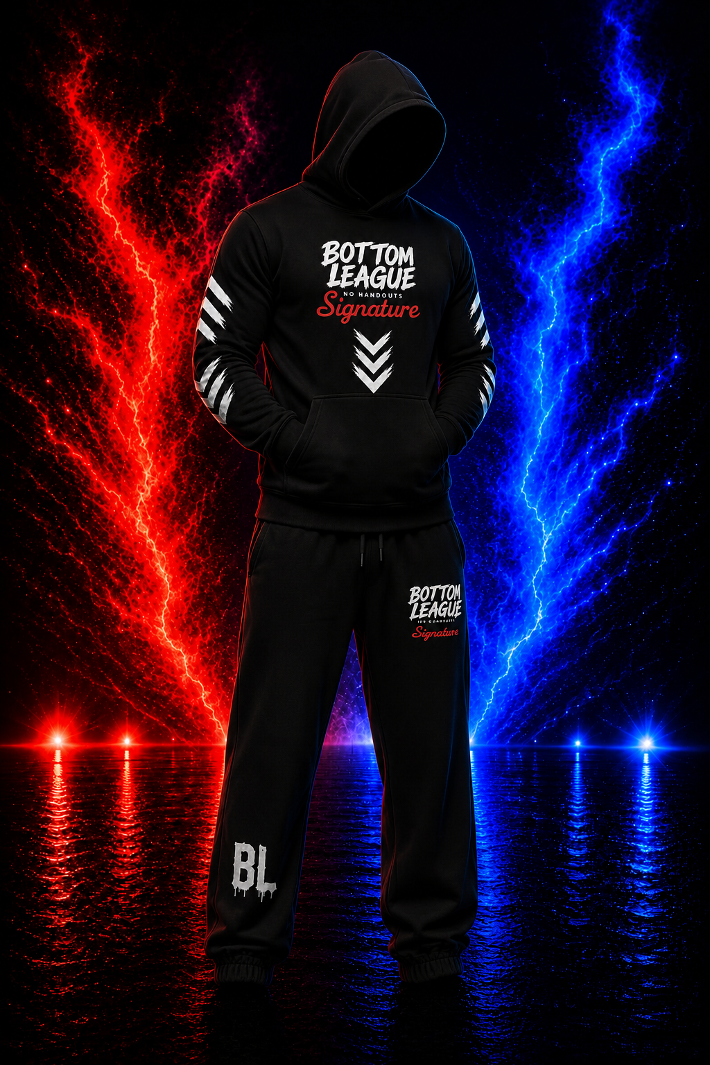 Bottom League™ Signature Embroidered Heavyweight Baggy Sweatpants