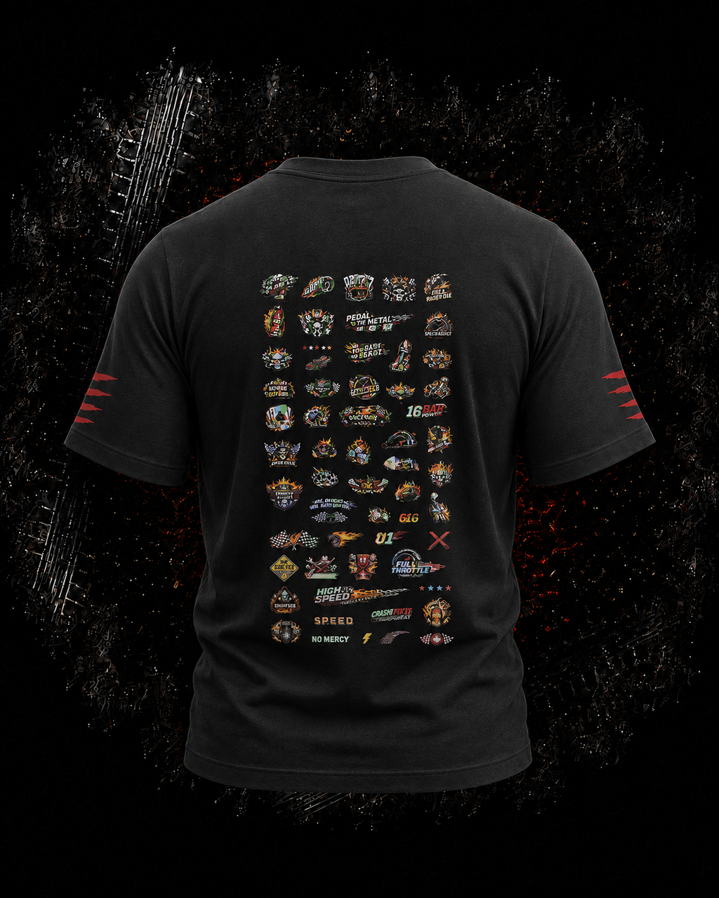 Full Throttle™ Boxy Tee | Asphalt Royalty™