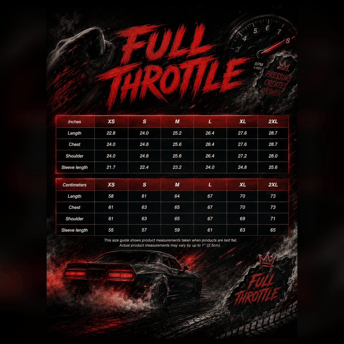 Asphalt Royalty™ | Full Throttle Premium Pullover Hoodie | 16 BAZ Coll